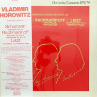 RCA : Horowitz - Liszt, Schumann, Rachmaninov